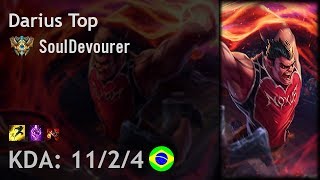 Darius Top vs Gnar - SoulDevourer - BR Challenger Patch 7.20