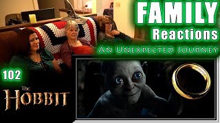 The Hobbit | An Unexpected Journey | FAMILY Reactions | 102 | Fair Use