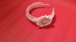 Канзаши розовая нежность ✔ Marine DIY✔