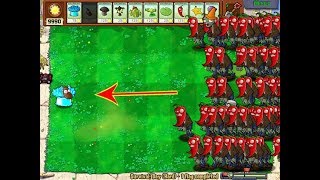 ZOMBIE -JALAPENO 9999 VS 1 ICE-SHROOM GAME HACK PLAN-ZOMBIES