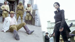 日軍長官灌醉女八路欺負，卻不料日軍女特務兩巴掌教他做人！ ️ 抗日