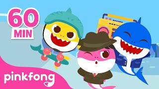 Mix - Tiburón Bebé Fiesta Retro y más canciones infantiles | @Baby Shark en español Remix |Pinkfong