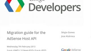 AdSense GDL: Migration guide for the AdSense Host API