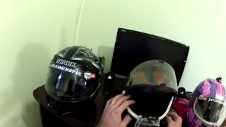 CAMERA NO CAPACETE - COMO INSTALAR
