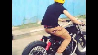 Derby romero blarrr!! #caferacer #costumbike