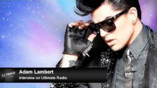 Adam Lambert's Interview on Ultimate Radio