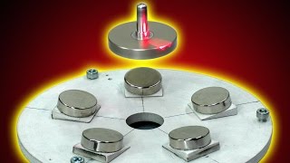 ЧУДО МАГНИТНОЙ ЛЕВИТАЦИИ СВОИМИ РУКАМИ LEVITRON CASERO  Antigravity
