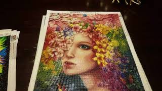 My COMPLETED Diamond Painting Collection