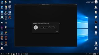 How To Fix NVIDIA Geforce Experience: Something went wrong, GeForce Experience - 2019