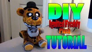 DIY Ignited Freddy Plush Tutorial