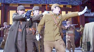 共軍特工假扮成國軍，和日軍交易武器，不料被日軍長官看穿，當場爆發激烈槍戰！ ️ 抗日