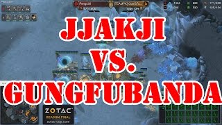 #308 Jjakji (T) vs. GunGFuBanDa (P)  ZOTAC StarCraft II Cup Season Final 2