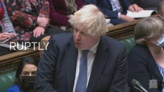 UK: PM Johnson warns British officials will take part in "diplomatic boycott" of Winter Olympics