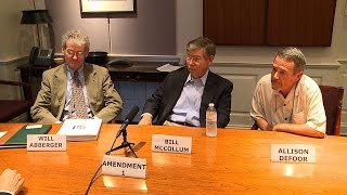 Discussing Amendment 1: Water and land conservation