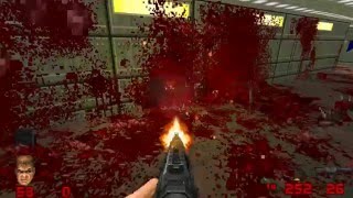 Brutal Doom 20b - Detailed Destroyable Bodies and Gib Physics.