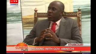 Rivers state is no longer oil rich - Amaechi PT 1