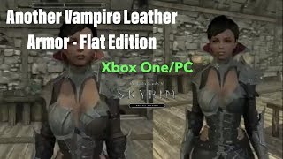 Skyrim SE Xbox One/PC Mods|Another Vampire Leather Armor - Flat Edition