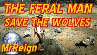 Red Dead Redemption 2 - The Feral Man - How To Save The Wolves & Get The Runaway's Diary