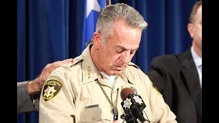 Sheriff Lombardo details two officers heroic acts at briefing for Vegas shooting