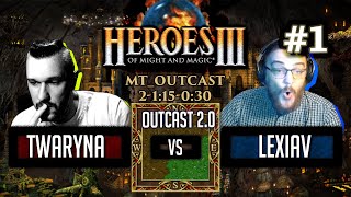 Герои 3 Чемпионы Outcast: twaryna vs Lexiav - mt_outcast - Часть #1