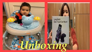 Unboxing Long Neck One-Touch Car Mount & Walker