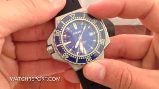 Ocean7 LM-7,LM7, Professional ProPlof Hardened Titanium Diver Watch Review and Video Review