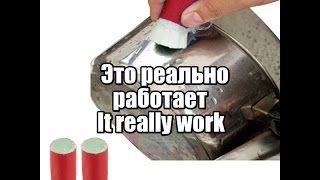 Чистим кастрюлю/Clean the pan