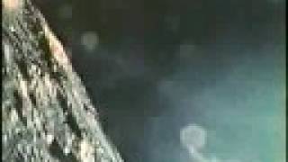 Moon Landing Hoax Apollo 11 : Hanging Stage Lights Are Seen Over the Fake Moon Model