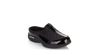 easy spirit Traveltime Leather Sneaker Mule  Basic Colors