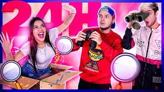 ME ESCONDÍ DE MIS AMIGOS POR 24 HORAS ¿ME ENCONTRARON? - Yolo Aventuras