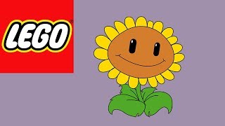 How to Build LEGO Plants Vs Zombies Sunflower | Bricks and Clay Play