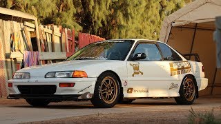 Integra Gets Decals For Eibach!