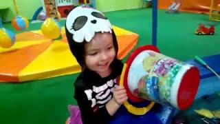 Костюм скелета для девочки Развлекательный центр для детей Indoor playground fun for kids