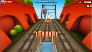 прохождение subway surf на ПК часть 1