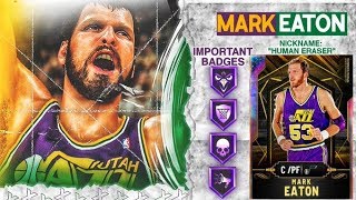 GALAXY OPAL MARK EATON GAMEPLAY! PAINT PROTECTING POST GOD! NBA 2k20 MyTEAM