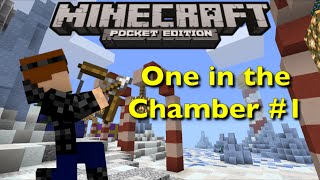 One In The Chamber #1 I'M OP! - Minecraft Pocket Edition
