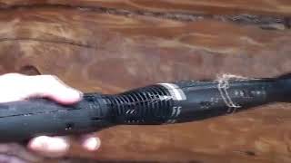 Очистка сруба минимойкой Karcher