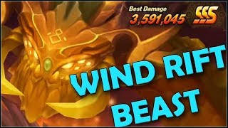 SUMMONERS WAR : Чудовище ветра (Wind Beast) - обзор пати/комбинации + Конкурс на ПАКИ в игре ✔⚔