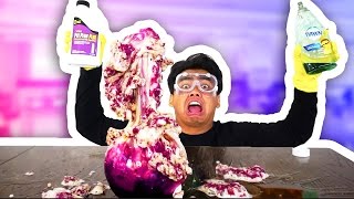PURPLE ELEPHANT TOOTHPASTE EXPERIMENT!