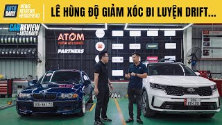 Lê Hùng độ giảm xóc ô tô để luyện tập Drift