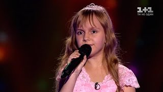 Карина Солод "Черемшина" – выбор вслепую – Голос.Дети 3 сезон