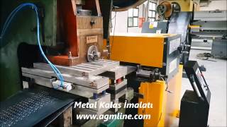 Metal kalas imlatı AGMline & Pres Besleme Kalıp Servo Sürücü scaffolding steel board planks