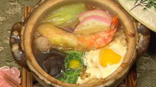 How to Make Nabeyaki Udon Noodles (Udon Hot Pot Recipe with Shrimp Tempura) | Cooking with Dog