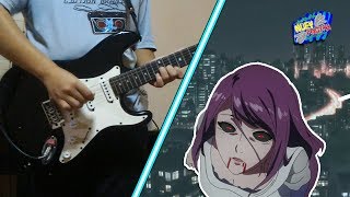 【Tokyo Ghoul OP】Unraval - TK from ling tosite sigure [Guitar cover By Nuey angja]