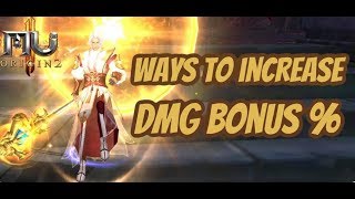 MU Origin 2 l HOW TO GET DMG BONUS PERCENTAGE l EP27 S62