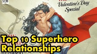 Top 10 Superhero Romances – Comic Island Valentine's Day Special