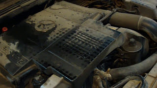 Снятие установка генератора Mercedes W 140