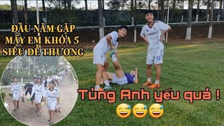 NamPt - Buổi tập thể lực của cầu thủ HAGL | Bắt chuột đầu năm ?