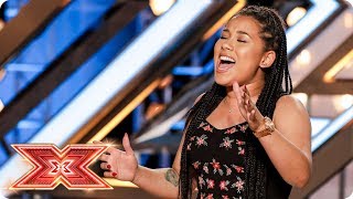 The Judges have got the love for Rwanda Shaw | Auditions Week 1 | The X Factor 2017
