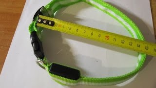 светодиодный ошейник собаке | Dog Collar LED  Lighted